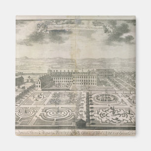 Aimant Vue de l'oeil des oiseaux sur les jardins Kensingt