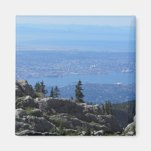 Aimant Vue de Mountain View