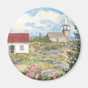 Aimant Vue de pièce d'île d'étoile une vue à l'île d