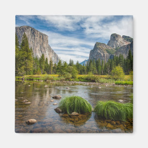 Aimant Vue de vallée en parc national de Yosemite
