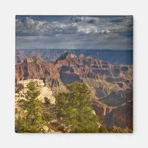 Aimant Vue du centre d'accueil North Rim - Grand