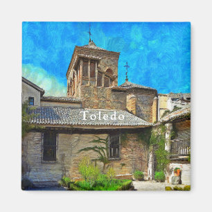 Aimant Vue du musée d'El Greco à Toledo