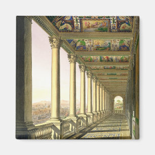 Aimant Vue du troisième bungalow de plancher à Vatican,