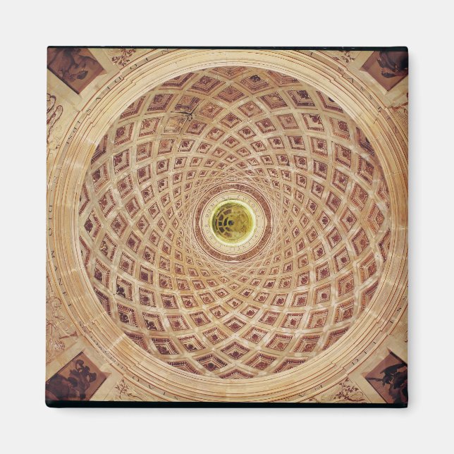 Aimant Vue intérieure de la coupole dans la chapelle (Devant)