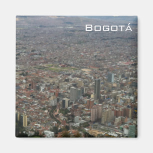 Aimant Vue panoramique de Bogota