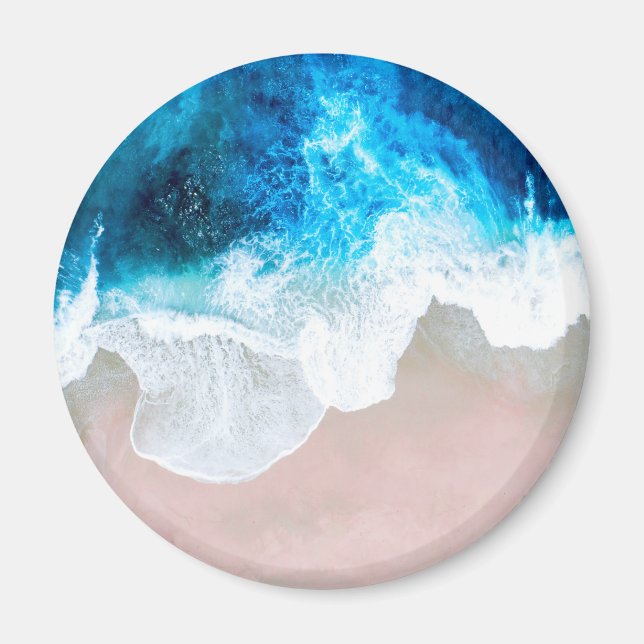 Aimant Vue plage (Devant)