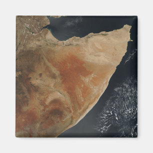 Aimant Vue satellite de la Corne de l'Afrique