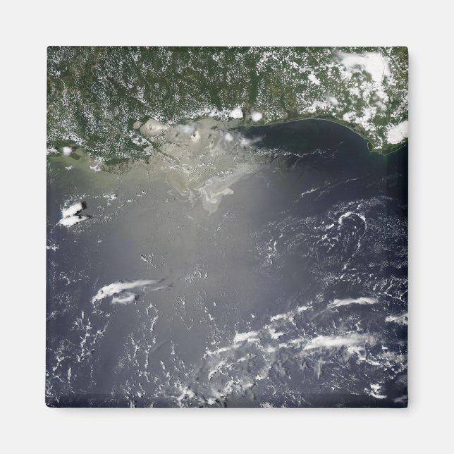 Aimant Vue satellite des fuites d'huile (Devant)