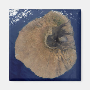 Aimant Vue satellite du Mont Fogo