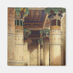 Aimant Vue sous le portique grand, Philae