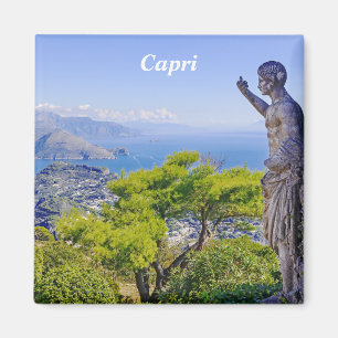 Aimant Vue sur la montagne de Capri