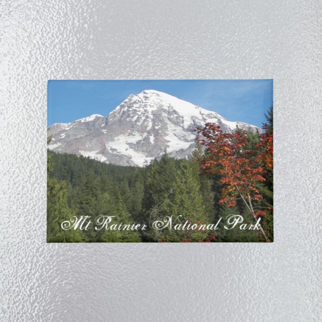 Aimant Vue sur le parc national du Mont Rainier (In Situ Fridge)