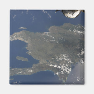 Aimant Vue sur l'île caribéenne d'Hispaniola