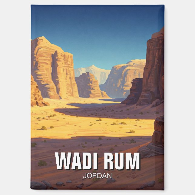 Aimant Wadi Rum Travel (Recto)