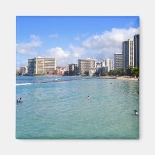 Aimant Waikiki Beach, Oahu, Hawaii