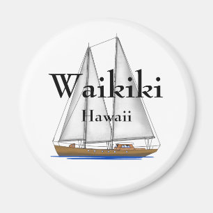 Aimant Waikiki Hawaii