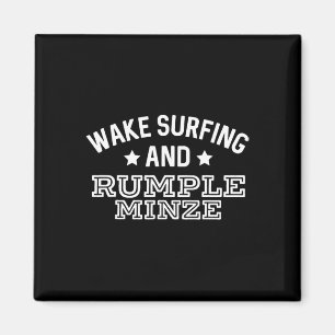 Aimant Wake Surfing Et Rumple Minze Drôle De Bateau Gombe