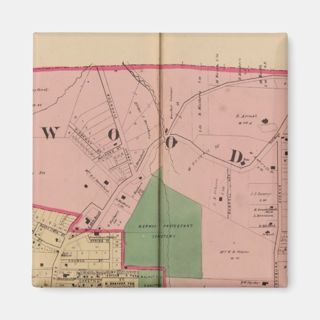 Aimant Walnut Hills, Ohio (Devant)