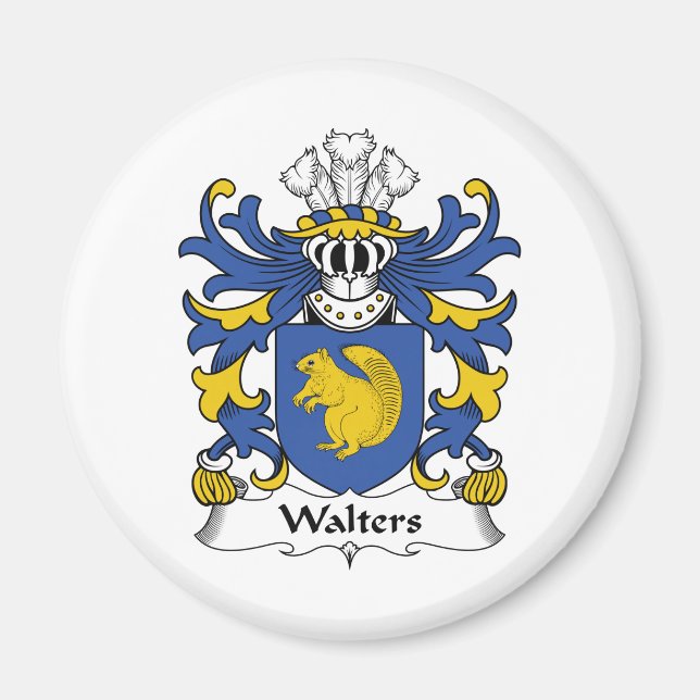Aimant Walters Family Crest (Devant)