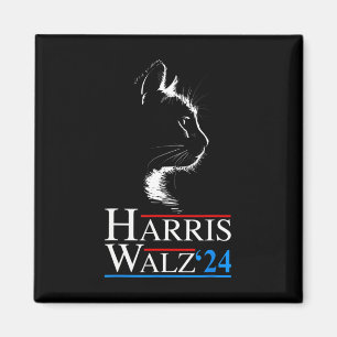 Aimant Waltz 2024 Cat Election Kamala Harris Tim Walz 202