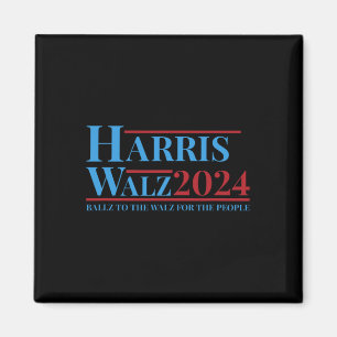 Aimant Walz 2024 Campagne Kamala Harris Tim Walz Drôle Te