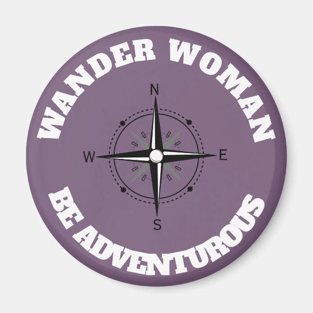 Aimant Wander Woman avec Compass (Devant)
