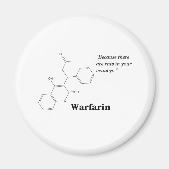 Aimant Warfarin (Thinner Blood) (Devant)