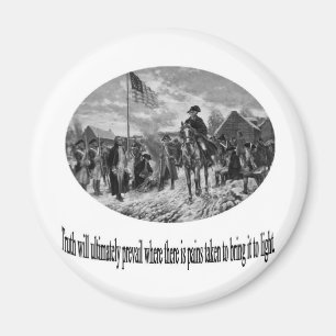 Aimant Washington à Valley Forge avec devis