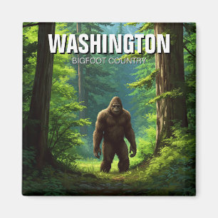 Aimant Washington Bigfoot