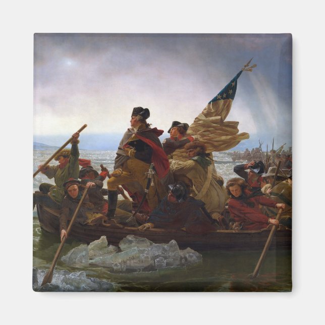 Aimant Washington Crossing the Delaware (Devant)