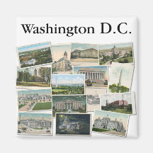 Washington DC : Cartes postales Vintages