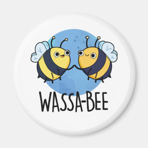 Aimant Wassabee Funny Wasabi Bee Pun