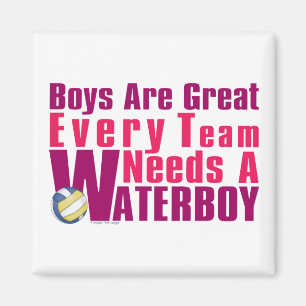 Aimant Waterboy Volleyball en rose
