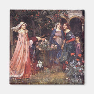 Aimant Waterhouse : Le Jardin enchanté