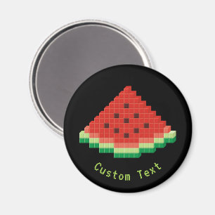Aimant Watermelon Pixel Art