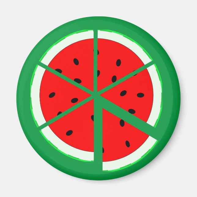 Aimant Watermelon Wedge (Devant)