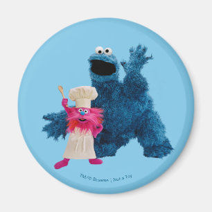 Aimant We Are Foodies   Pose Classique