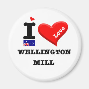 Aimant WELLINGTON MILL - I Love