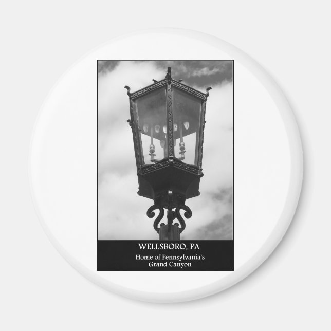 Aimant Wellsboro, PA Accueil du Grand Canyon de Pennsylva (Devant)