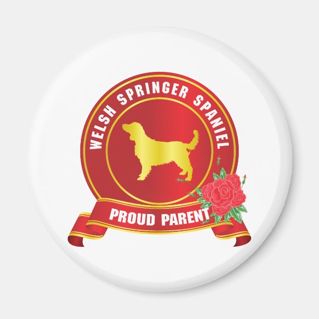 Aimant Welsh Springer Spaniel (Devant)