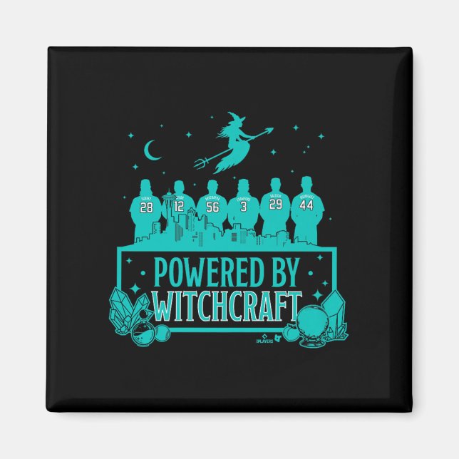 Aimant Wered By Witchcraft - Seattle Baseball Premium  (Devant)