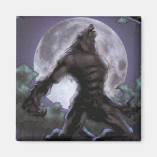 Aimant Werewolf Howling At the Moon