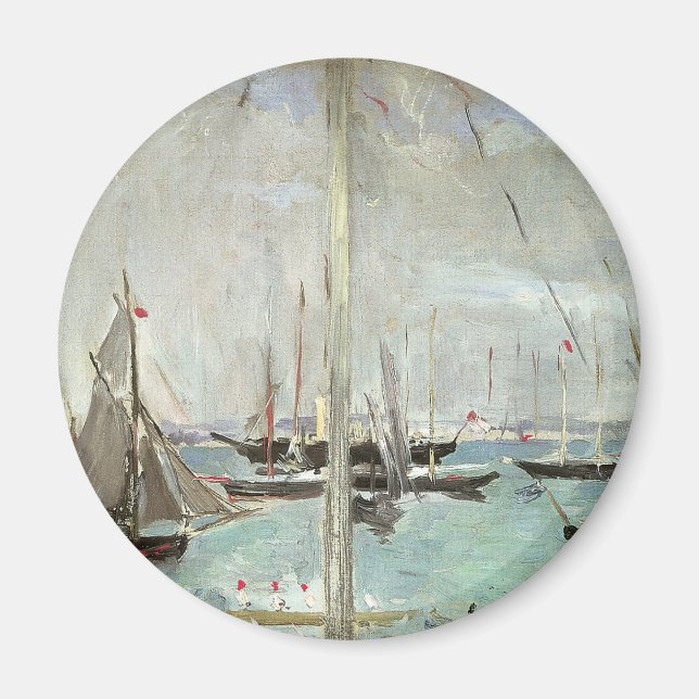 Aimant West Cowes, île de Wight par Berthe Morisot (Devant)