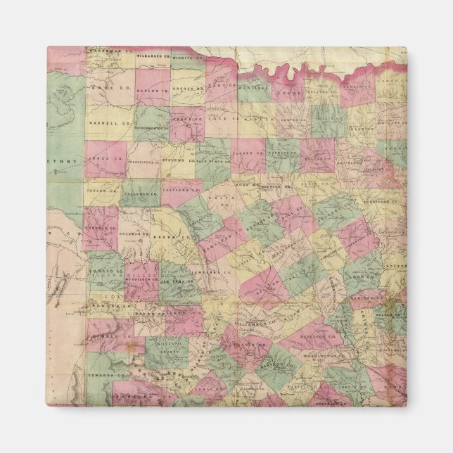 Aimant Western Texas (Devant)