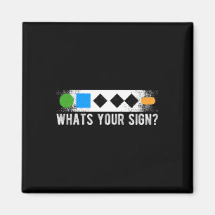 Aimant Whats Your Sign Sliding Sport Snowboard