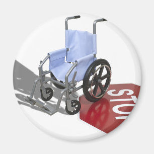 Aimant WheelchairStopSign103110