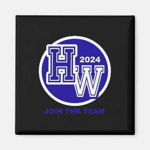 Aimant Wheimer 2024 Rejoignez L'Équipe - Save Our Democra