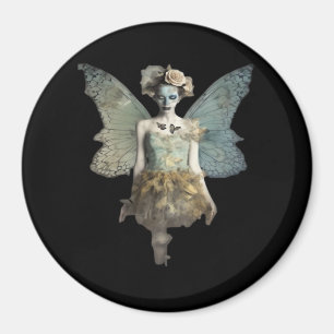 Aimant Whimsigoth Zombie Fairy Old Timey Gothique Moody A