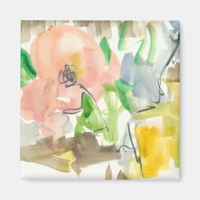 Aimant Whimsy dans le jardin II (Devant)