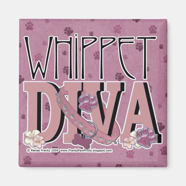Aimant Whippet DIVA (Devant)
